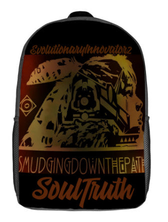 Smudging Down the Path Travel Backpack